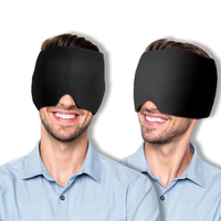 Casquette Racetech en promotion pour soulager les migraines et les maux de tête – Masque de refroidissement souple en gel solide pour hommes, chapeau rafraîchissant pour soulager la douleur