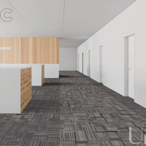 Nhà Máy Bán buôn 50x50cm 100% Polyester PVC văn phòng gạch Thảm nhiệm vụ nặng nề Modular chống thấm antifouling cho sử dụng thương mại - Product Image 5