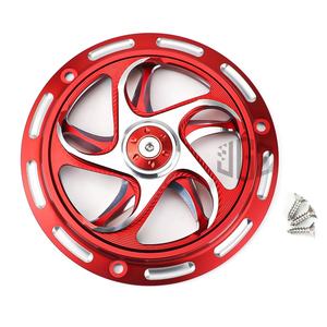 ฝาครอบเครื่องยนต์อะลูมิเนียม CNC สำหรับรถมอเตอร์ไซค์ พร้อมพัดลมระบายความร้อนแบบหมุนได้ อุปกรณ์ป้องกันหม้อน้ำ สำหรับ Vespa Sprint Primavera 150 - Product Image 1