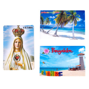 Aimants publicitaires personnalisés, cadeaux promotionnels, aimants de réfrigérateur en papier pour cartes de visite avec couche DL - Product Image 5