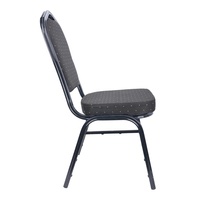 Chaises de banquet d'hôtel en métal empilables de qualité supérieure, robustes et économiques, pour l'intérieur, couleur blanche, style trône, pour usage commercial