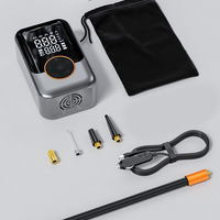 Compresseur d'air électrique portable sans fil haute pression pour voiture, gonfleur de pneus numérique, fonction de batterie externe