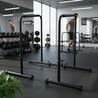 Barre de traction réglable en acier IUNNDS 126x72x94cm, portable, pour usage domestique, exercices fonctionnels, barres parallèles robustes, équipement de musculation