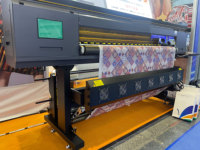 Impresora Textil de Gran Formato y Alta Resolución, Impresora de Sublimación de Tinta de 1.8m con 4 Cabezales