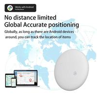 Etiqueta Inteligente Google Find My Device AirTag, Rastreador de Mascotas, Localizador GPS Global de Plástico MFI, Buscador de Llaves, Tarjetas, Bolsos, Compatible con IOS y Android