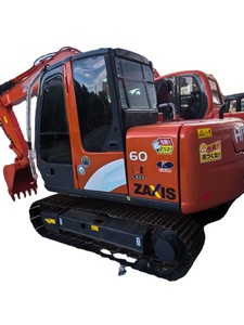 Ventes chaudes, excavatrice sur chenilles d'occasion Hitachi du Japon, ZX60, excavatrice Hitachi de 6 tonnes, mini-excavatrice d'occasion, prix bas - Product Image 1