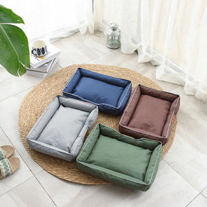 Cama para Perros de Algodón Impermeable y Resistente a las Mordidas, Apta para Todas las Estaciones, para Perros <span class=keywords><strong>Shiba</strong></span> <span class=keywords><strong>Inu</strong></span> y Teddy - Product Image 1