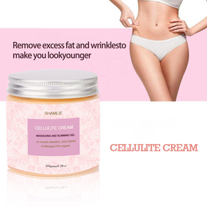 Marque privée Lotion raffermissante naturelle à base de plantes 200g <span class=keywords><strong>pour</strong></span> raffermir la <span class=keywords><strong>peau</strong></span> amincissant l'estomac graisse Cellulite crème chaude de perte de poids - Product Image 2