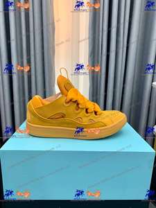 Nuevos Zapatos Casuales de Diseñador para Hombre y Mujer, Punta Cerrada, Material Superior de Cuero Vacuno, Tendencia de Moda para Caminar en Primavera, LANVINs - Product Image 6