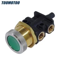Vanne de tracteur terminal T22084165 pour équipement de manutention, 3 voies, 2 positions, verte, compatible avec les camions de chantier Terberg