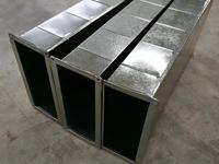 Conduit d'air rectangulaire en acier galvanisé TDF pour système CVC, ventilation d'air frais et évacuation pour l'ingénierie des bâtiments