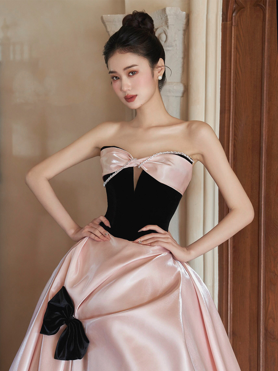 Shop Our New Pink Satin Bridal Engagement Dress Collection Shop Our New Pink Satin Bridal Engagement Dress Collection