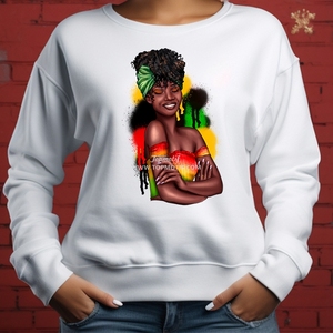 Vinilos Termoadhesivos con Diseños Afro, <span class=keywords><strong>Mujeres</strong></span> Negras, <span class=keywords><strong>Historia</strong></span> Negra, para Planchar <span class=keywords><strong>en</strong></span> Prendas, Camisetas, Sudaderas y Bolsas - Product Image 5