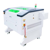 Machine de gravure et de découpe au laser CO2 pour le bois, le MDF, le papier et le caoutchouc avec prise en charge DXF/DST
