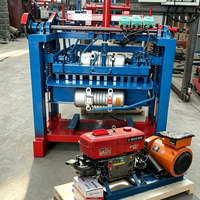 Machine à briques en béton QTJ4-10 / Machine à fabriquer des blocs QTJ4-10 pour la production de blocs en béton à prix abordable, machine à briques en ciment