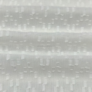 Hiện Đại Hình Học Cắt Ra Vải Tuyn Vải 100% Polyester Trọng Lượng Nhẹ Burnout Mô Hình Sheer Chống Tĩnh Điện Cho Dresses Veils Cô Gái Phụ Nữ - Product Image 5