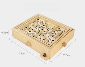 Labirinto in legno gioco equilibrio labirinto mano occhio coordinazione cervello Teaser educativo plugles per bambini e adulti gioco <span class=keywords><strong>da</strong></span> <span class=keywords><strong>tavolo</strong></span> - Product Image 4