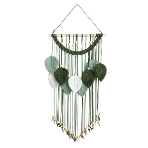 All'ingrosso stile bohémien arazzo da <span class=keywords><strong>parete</strong></span> in rilievo <span class=keywords><strong>di</strong></span> legno tessuto a mano per soggiorno o camera da letto decorazioni - Product Image 5