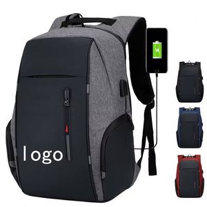 Sac à dos pour ordinateur portable grand et durable, idéal pour le sport, les voyages, l'école, les étudiants, avec port de charge USB intelligent, imperméable, Mochilas - Product Image 1