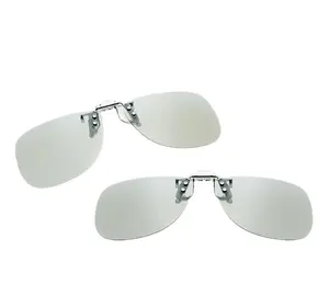 Óculos de clipe 3D para cinema RealD IMAX Filmes 3D mais claros e brilhantes óculos de clipe 3D para filmes 3D