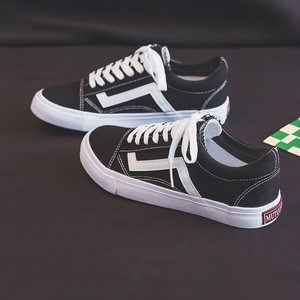 Scarpe da Skate da strada scarpe di tela Casual all'ingrosso scarpe da ginnastica di lusso stivali da donna con lacci alla caviglia scarpe da ginnastica piatte pied de poule - Product Image 3