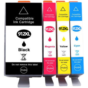 Compatible <span class=keywords><strong>912XL</strong></span> pour cartouche d'encre pour HP OfficeJet 8010 8012 8013 8014 8015 Remplacement de haute qualité pour des performances optimales - Product Image 1