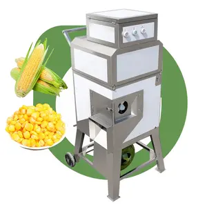 Machine de séparation de décapage de coquille de batteuse de batteuse de maïs tendre commerciale de maïs vert doux électrique