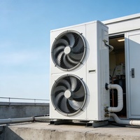 Unité de condensation à refroidissement par air pour chambre froide, petit ensemble complet d'équipement, compresseur scroll entièrement fermé, pompe automatique
