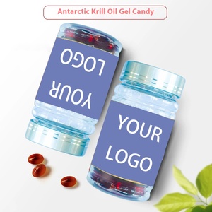 Fábrica de alta calidad proporcionar precio OEM Megared Omega-3 cápsulas blandas de aceite de krill antártico 1000mg 2000mg DHA suplementos de alimentos - Product Image 2