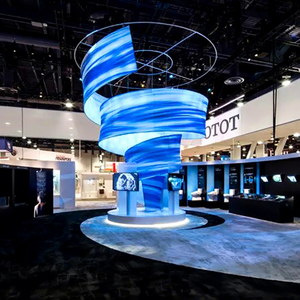 P1.8 tính linh hoạt cao SMD <span class=keywords><strong>LED</strong></span> MODULE mềm linh hoạt màn hình hiển thị cho trong nhà trung tâm mua sắm & tàu điện ngầm OEM Nhà cung cấp - Product Image 4