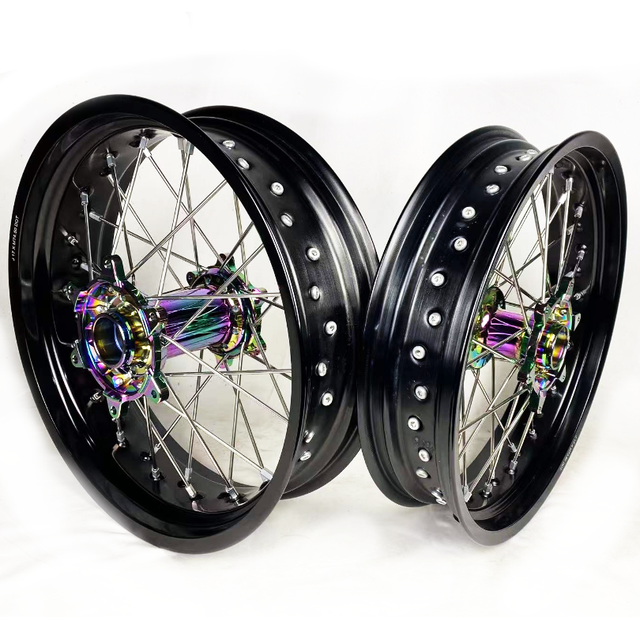 Factory Customized Supply Motorcycle Accessories for Supermoto Wheels