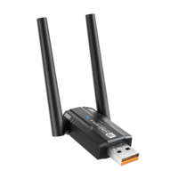 Tarjeta de Red Inalámbrica WiFi 6 de Doble Banda 5G AX900M, Sin Controlador, USB, Bluetooth 5.4, Adaptador Externo 2 en 1 para Computadora Portátil