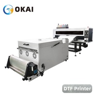 Mesin Cetak Kaos DTF OKAI A1 24 inci 60cm dengan Dual Head 1600