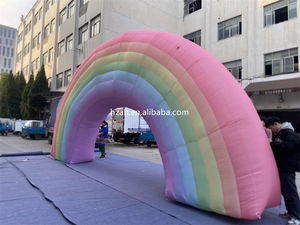 Tùy chỉnh đầy màu sắc LED bóng vòm lối vào <span class=keywords><strong>Inflatable</strong></span> vòm cho các sự kiện - Product Image 5