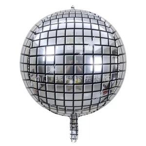 Bola <span class=keywords><strong>de</strong></span> Discoteca para KTV, Bar, Fiesta, Salón <span class=keywords><strong>de</strong></span> Baile, Decoración con Láser, Bola <span class=keywords><strong>de</strong></span> Discoteca 4D Plateada, Dorada, Arcoíris - Product Image 1