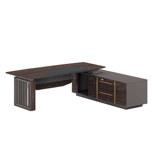 <span class=keywords><strong>Mesa</strong></span> de <span class=keywords><strong>escritorio</strong></span> de nogal, resistente al calor, <span class=keywords><strong>tipo</strong></span> L, ejecutiva, vip, fabricante Foshan - Product Image 3