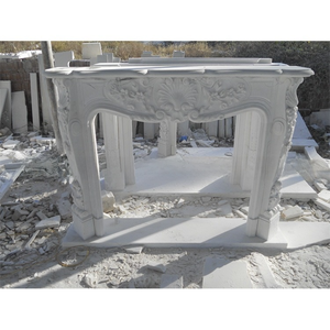 Mueble de <span class=keywords><strong>Chimenea</strong></span> de Estilo Europeo con Columnas Talladas en Mármol, Decoración para <span class=keywords><strong>Chimenea</strong></span>, Adorno para <span class=keywords><strong>Chimenea</strong></span>, Núcleo de <span class=keywords><strong>Chimenea</strong></span> - Product Image 3