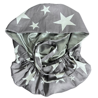 Bonnet de chirurgien personnalisé imprimé avec doublure en satin, ajustable, pour femmes, OEM ODM