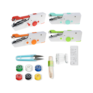 Nouvelle machine à coudre électronique portable <span class=keywords><strong>VOF</strong></span>, mini, automatique, peu coûteuse, pour usage domestique, à point de verrouillage, plate, en plastique - Product Image 2