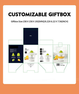 Điện citrus Máy ép trái cây máy 500ml Pitcher Lemonade đứng bao gồm 2 reamers và công thức cuốn sách cho Cam - Product Image 6