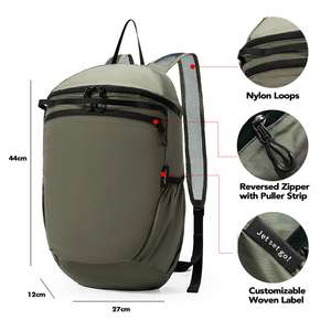 Thể Thao Ba Lô Người Đàn Ông Phụ Nữ Lưu Trữ Nhỏ Trọng Lượng Nhẹ Không Thấm Nước Có Thể Gập Lại Du Lịch Ngoài Trời Túi Nylon Chất Lượng Cao Túi sac De Thể Thao - Product Image 4