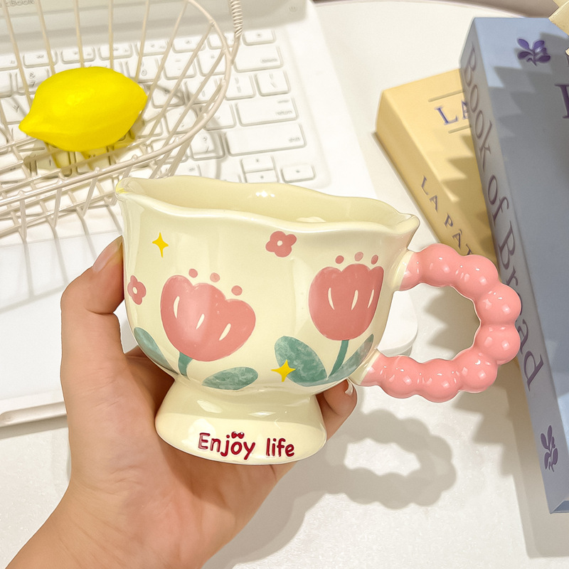Tasse simple tulipe
