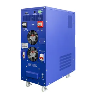 Düşük frekans 8kw 10kw 12kw ac dc saf sinüs dalga şarj cihazı güç inverteri kapalı ızgara güç inverteri s 48V 72v