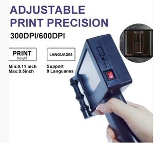 Cho pekoko di động thông minh kỹ thuật số dập máy in nhà máy trực tiếp mini cầm tay máy in nhãn cho Flex Chất liệu Điều kiện Mới - Product Image 4
