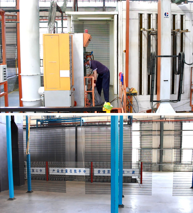 Galvanized Pvc Coated Anti Climb High Security Fence For Project