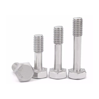 Acier inoxydable SS304 SS316 SS316L A2 A4 A70 80 Pan Round Hex Hexagon Head CSK Flat Head Cheese Head Captive Screw DIN7964