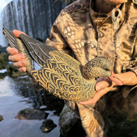 Leurre flottant pour la chasse au canard colvert, peinture dégradée épaisse et gaufrée, quille large, pour la chasse aux oiseaux aquatiques en étang et lac, vente en gros