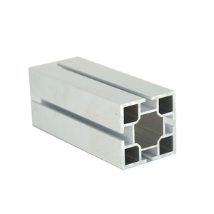 Espositore modulare personalizzato stand stand intelatura sistemi CNC lavorati colonna ottagonale profili in alluminio foratura brocciatura +/-0.01mm - Product Image 6