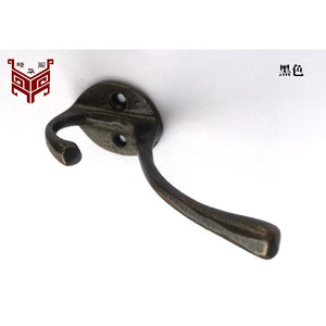 Antique Chinese Style Brass <b>Coat</b> <b>Hook</b> Wall Mounted <b>Single</b> <b>Hook</b> Vintage Rustic Design Bathroom Kitchen Bedroom Use - Product Image 3